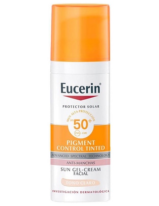 Protector solar FPS 50 Sun Gel-Cream Pigment Control Tinted 1
