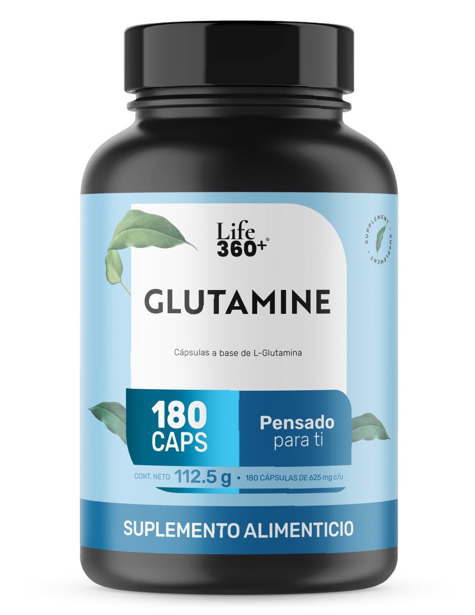 Pure glutamine Life 360+ con L-glutamina