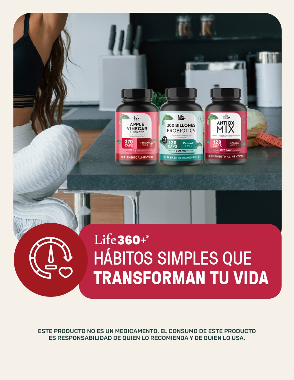 Apple Vinegar & Prebiotic: Cápsulas a base Vinagre de Manzana e inulina de agave 8