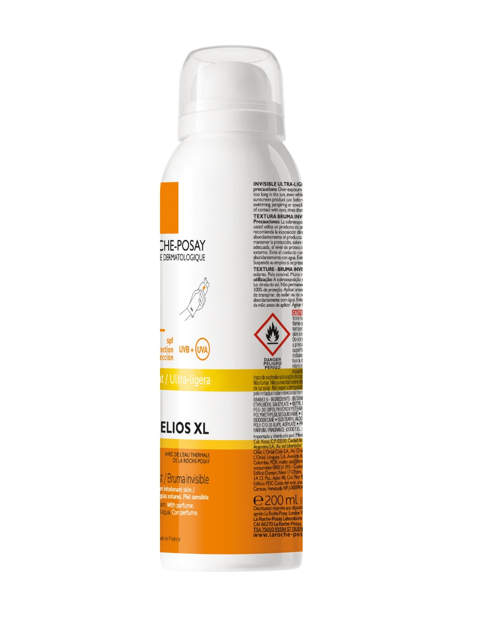 Protector solar FPS 50 Anthelios 200 ml 8