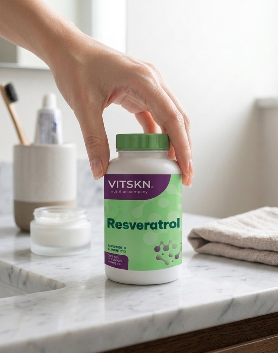 Suplementos alimenticios resveratrol Vidanat 3