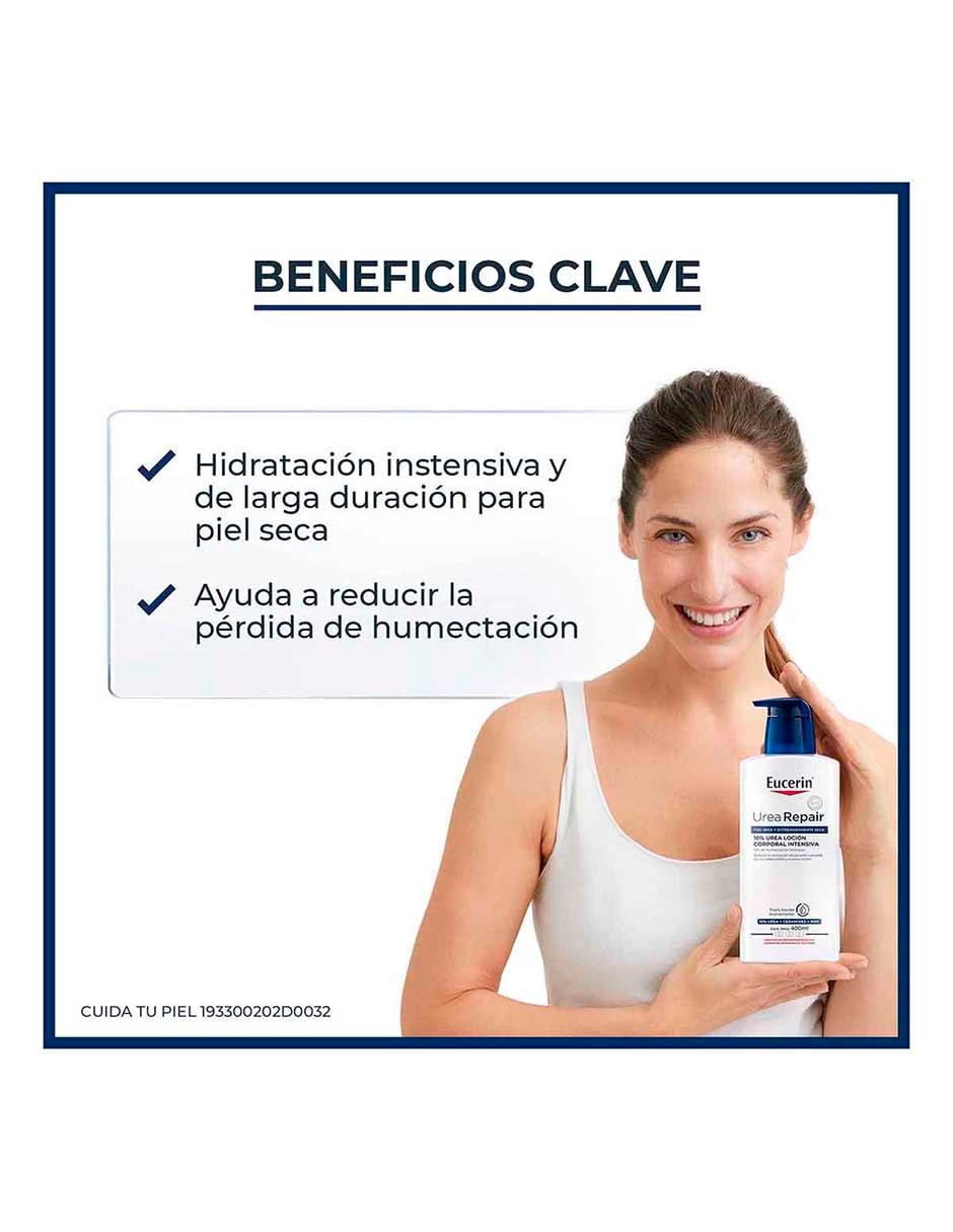 Crema para cuerpo recomendada para hidratar día y noche Urea Repair para piel seca 11