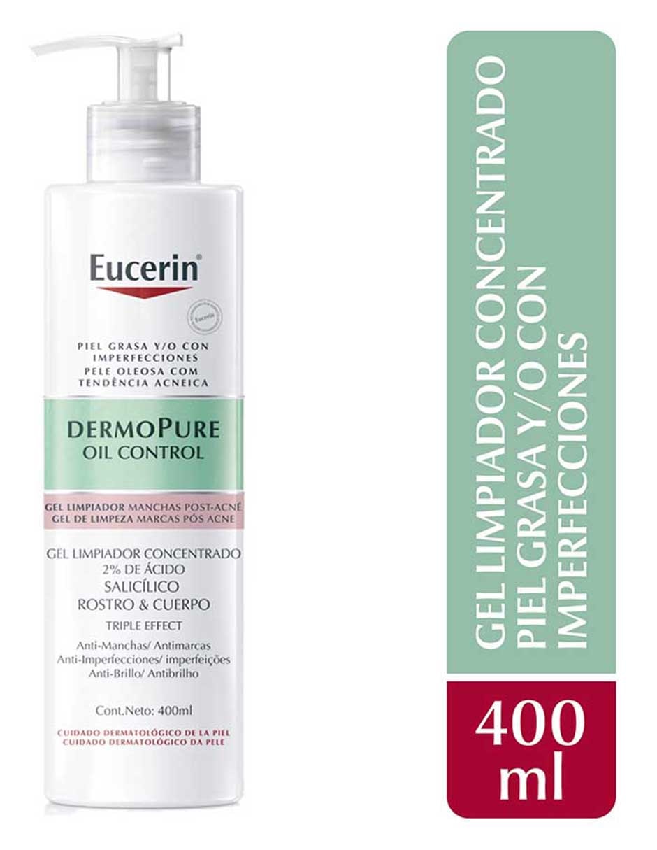 Gel para rostro y cuerpo Limpiador Oil Control Eucerin Dermo Pure