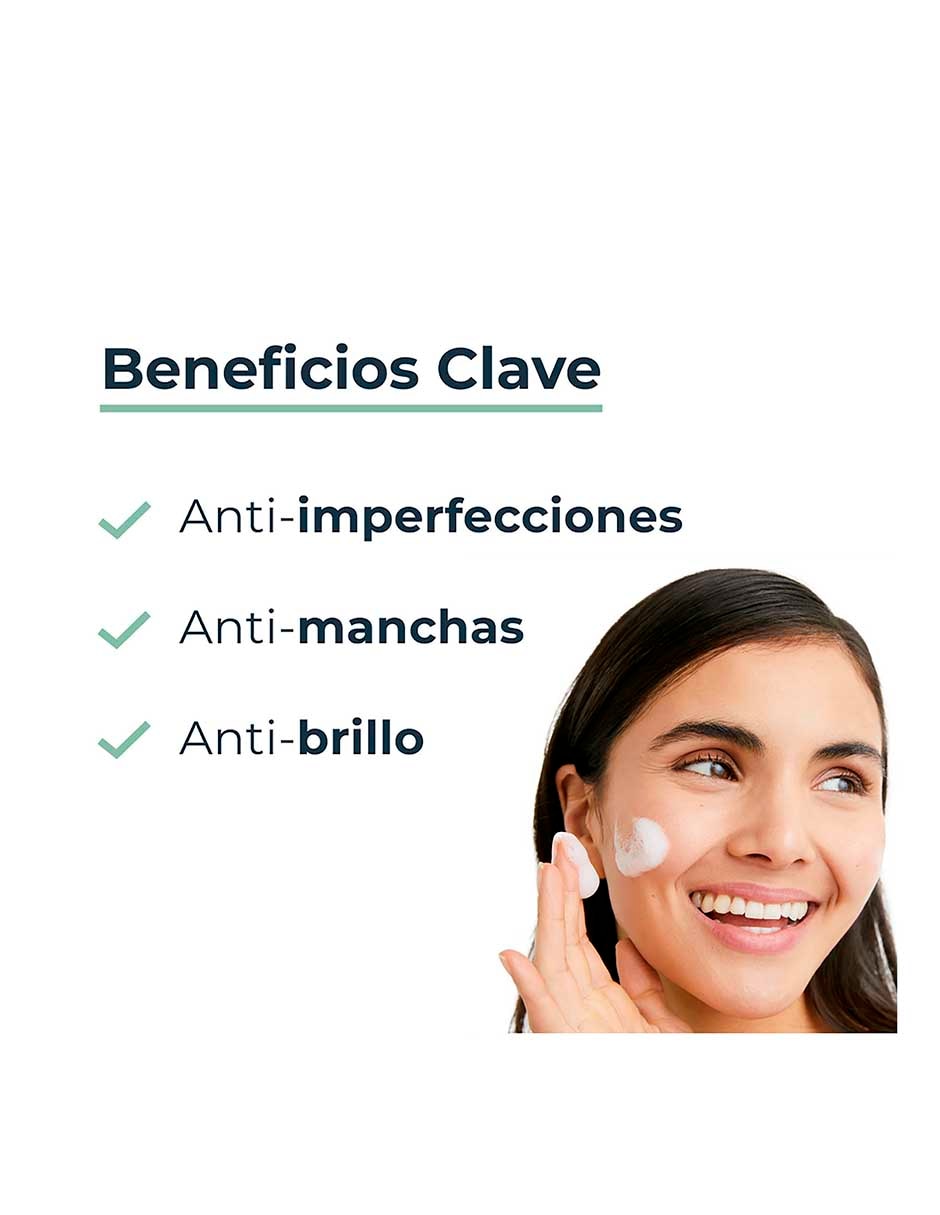 Gel para rostro y cuerpo Limpiador Oil Control Eucerin Dermo Pure