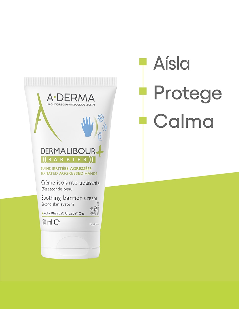 Crema para manos recomendada para calmar y aliviar la piel día y noche Dermalibour: Barrier para piel sensible 8