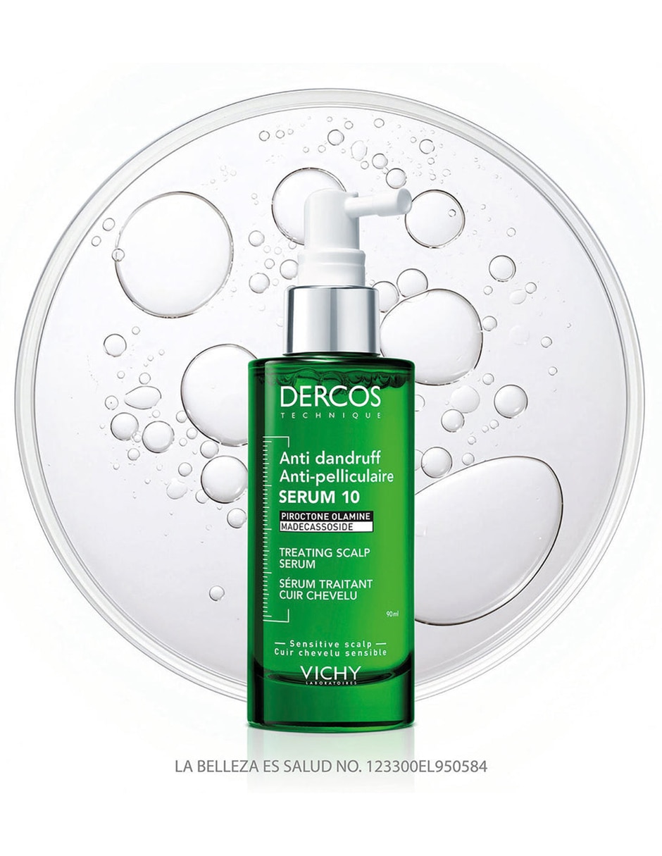 Sérum capilar 10 Control Caspa Dercos Technique 6