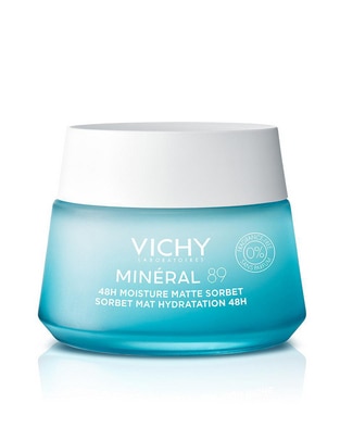 Crema facial recomendada para acné de día Mineral 89 Aqua-Gel Matificante Vichy Mineral 89 para piel mixta y grasa