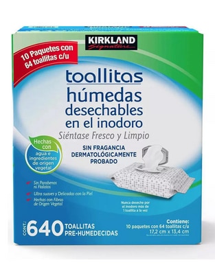 Set de toallas húmedas Kirkland Signature