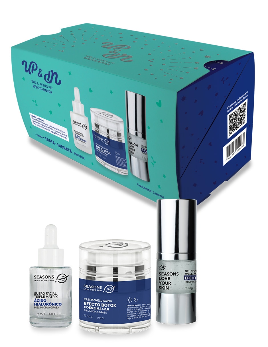Kit tratamiento facial reafirmante antiedad 6