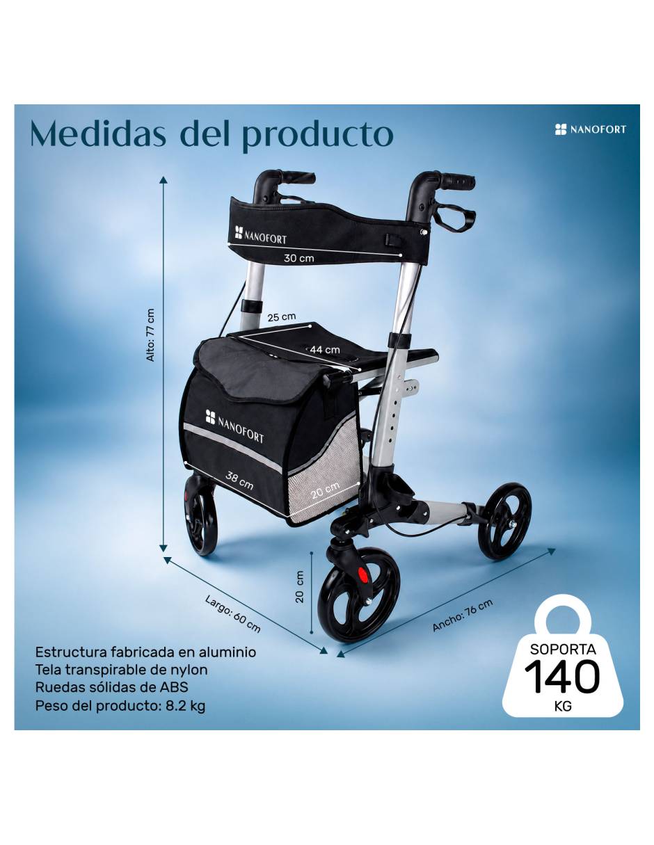 Andadera ortopédica Nanofort