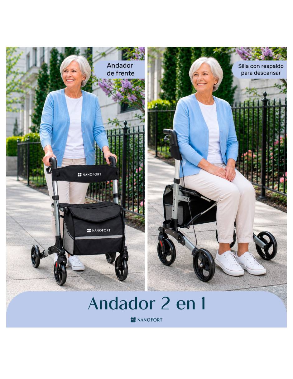Andadera ortopédica Nanofort