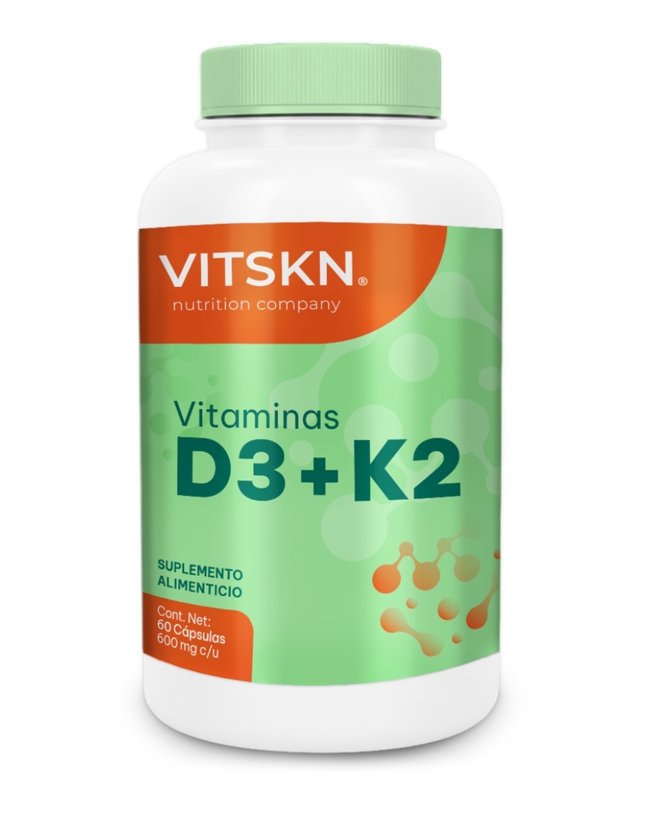 Suplementos alimenticios vitamina D3 y K2 1