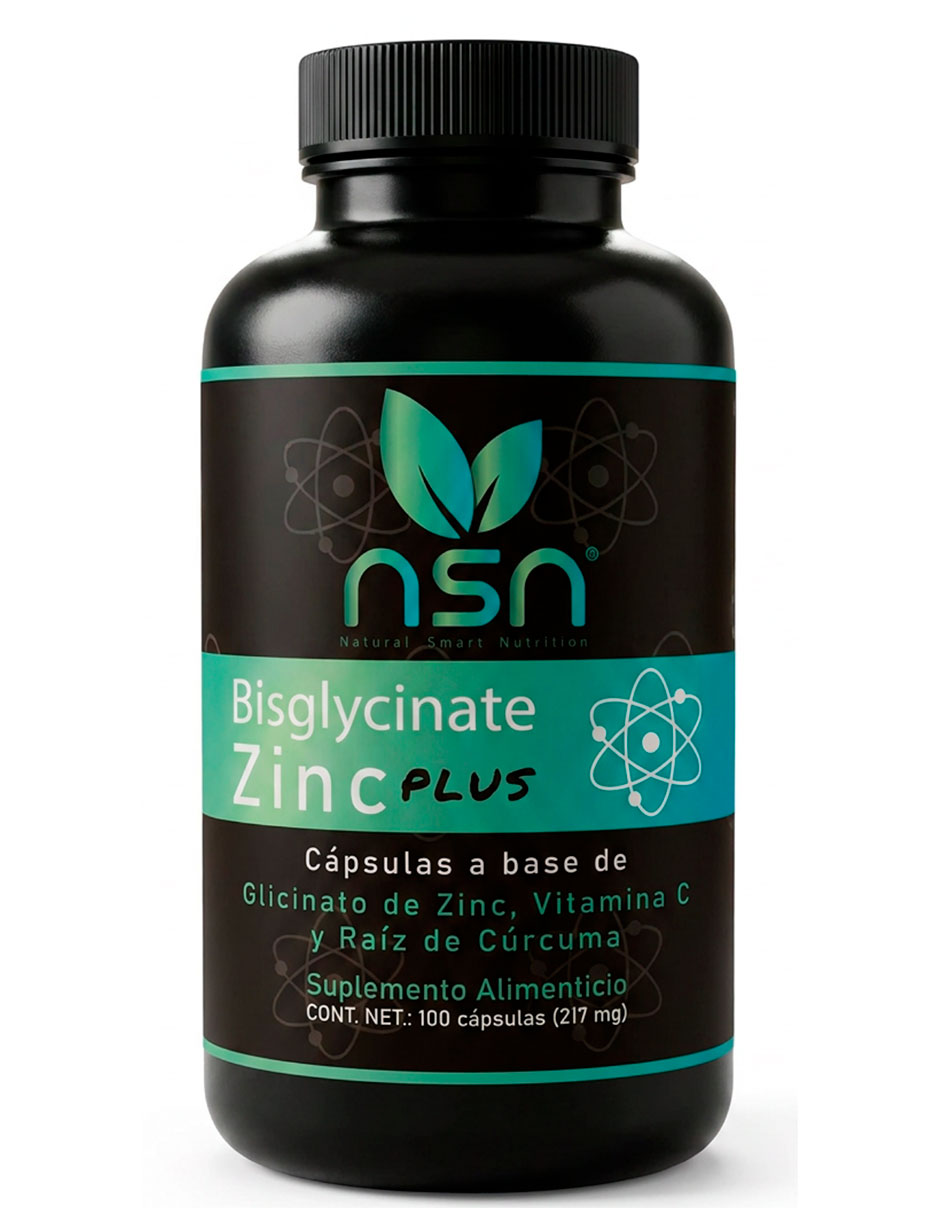 Bisglicinato de Zinc de 100 cápsulas