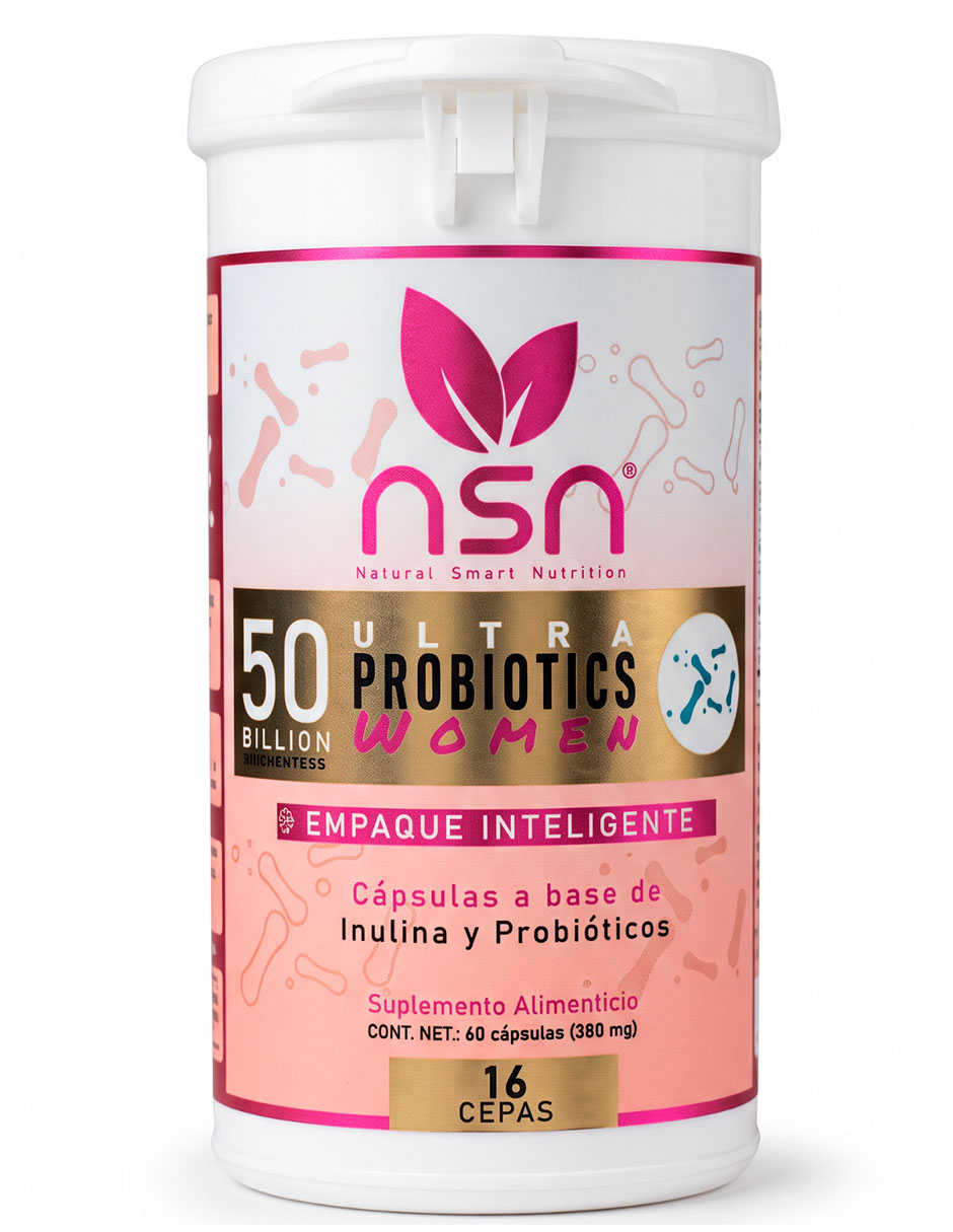 Probioticos para mujer de 60 cápsulas