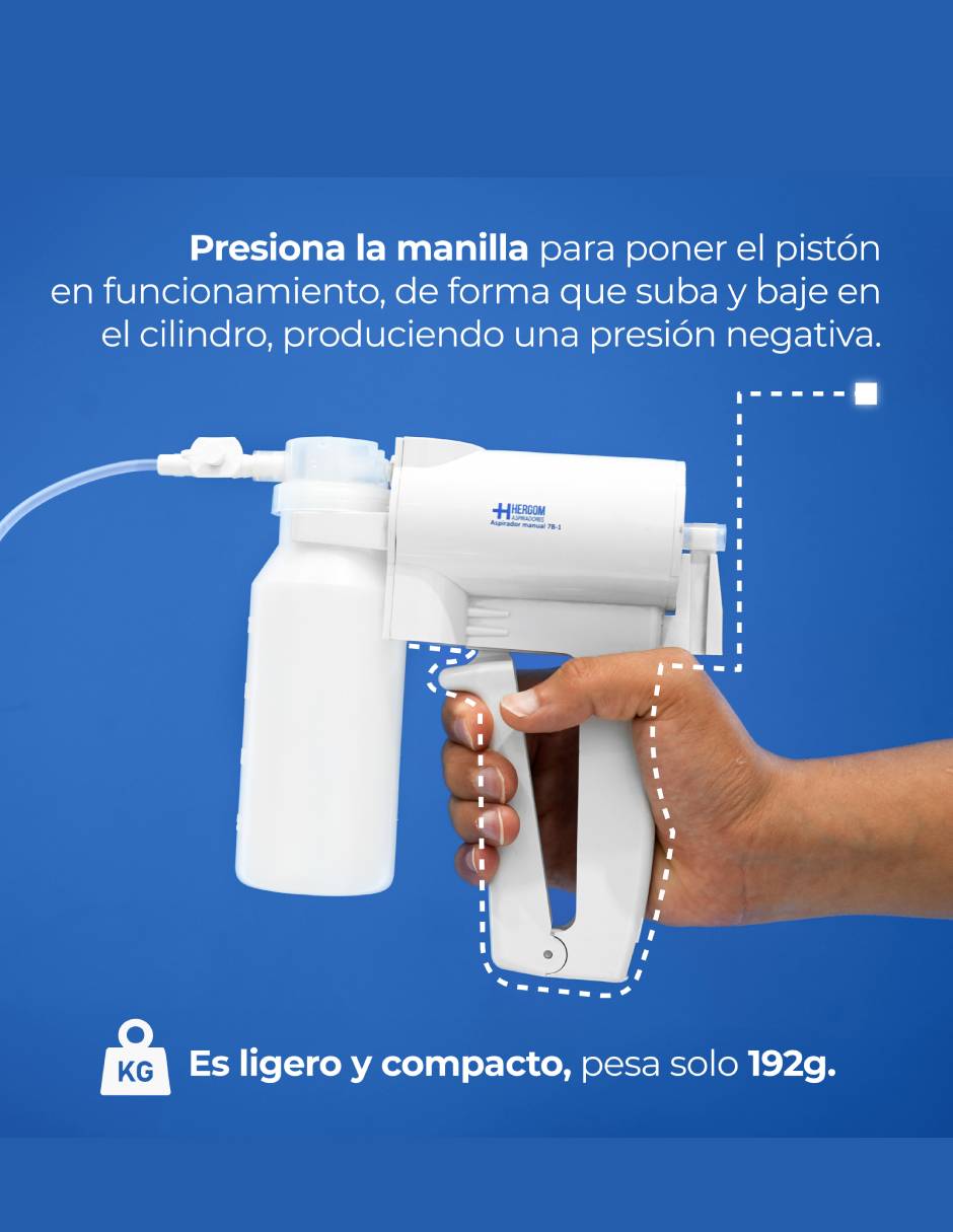Equipo médico Hergom con 5 piezas