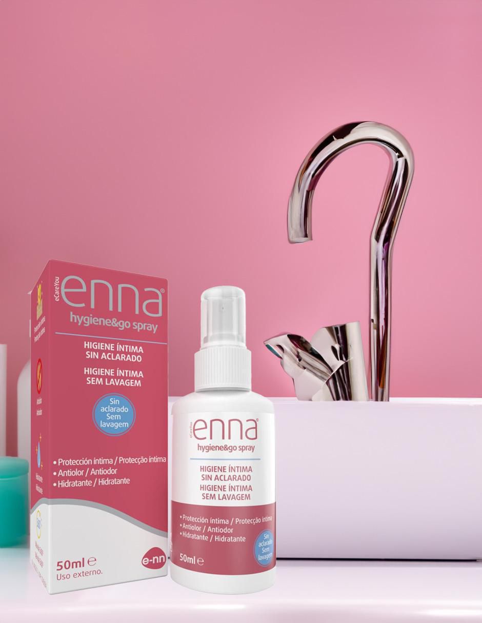 Limpiador íntimo para período menstrual spray