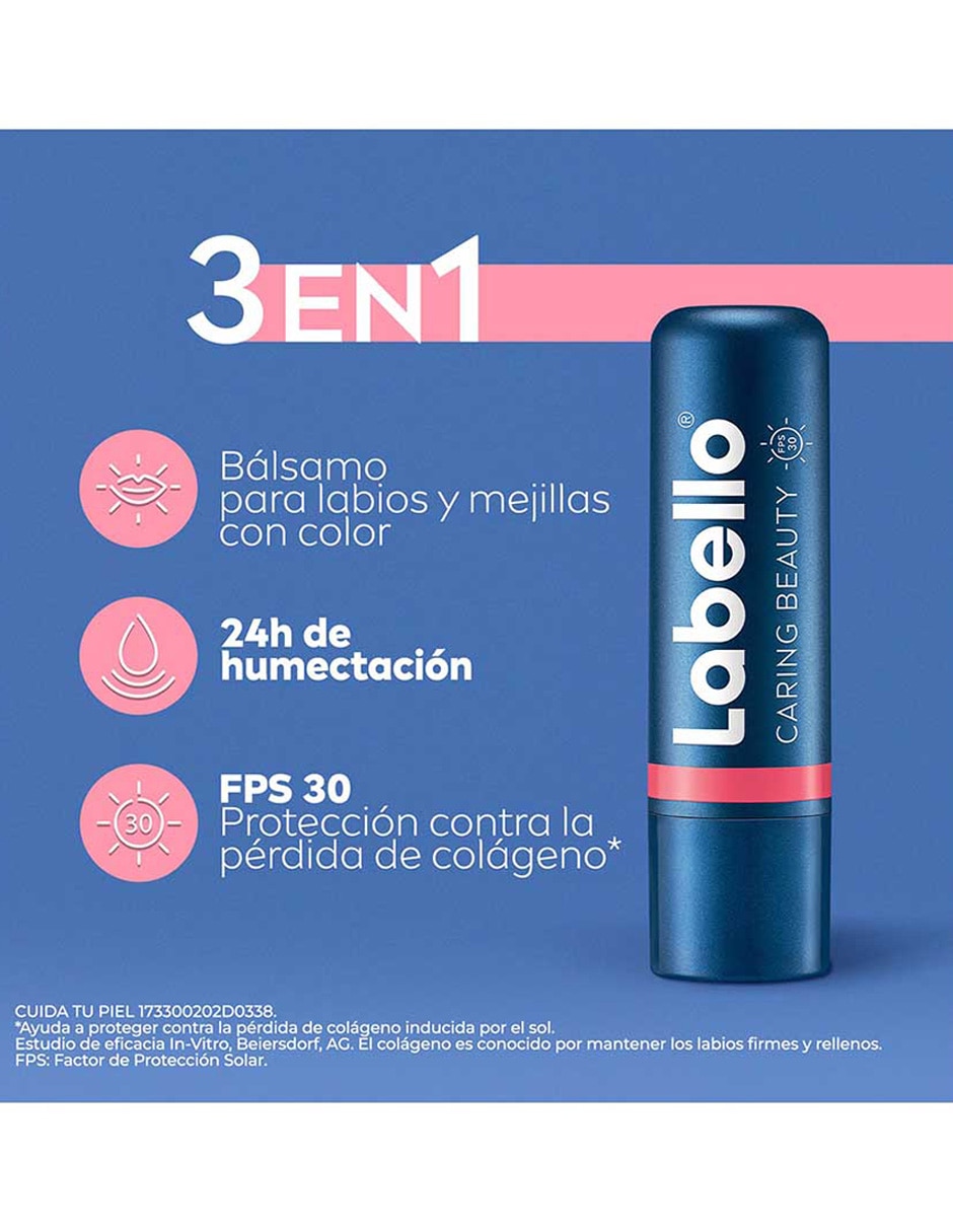 Bálsamo Labello Claring Beauty de 4.8 g