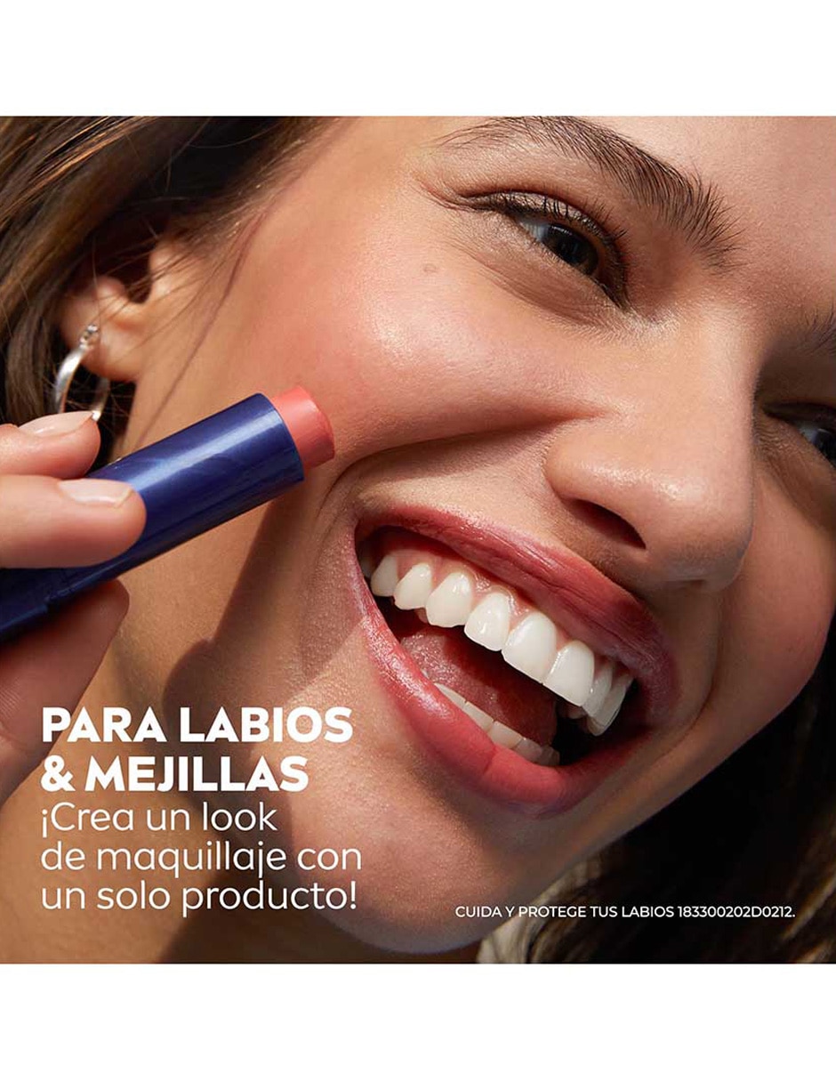 Bálsamo facial Caring Beauty Lip & Cheek Coral Labello para hidratar