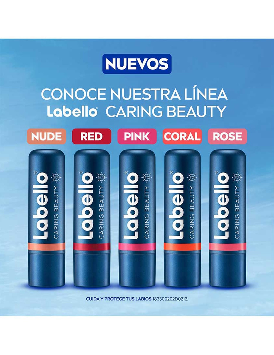 Bálsamo facial Caring Beauty Lip & Cheek Coral Labello para hidratar