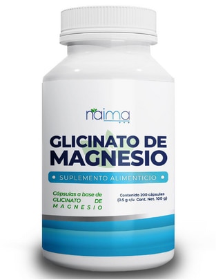 Glicinato de Magnesio con glicinato de 200 cápsulas Glicinato de Magnesio con glicinato de 200 cápsulas