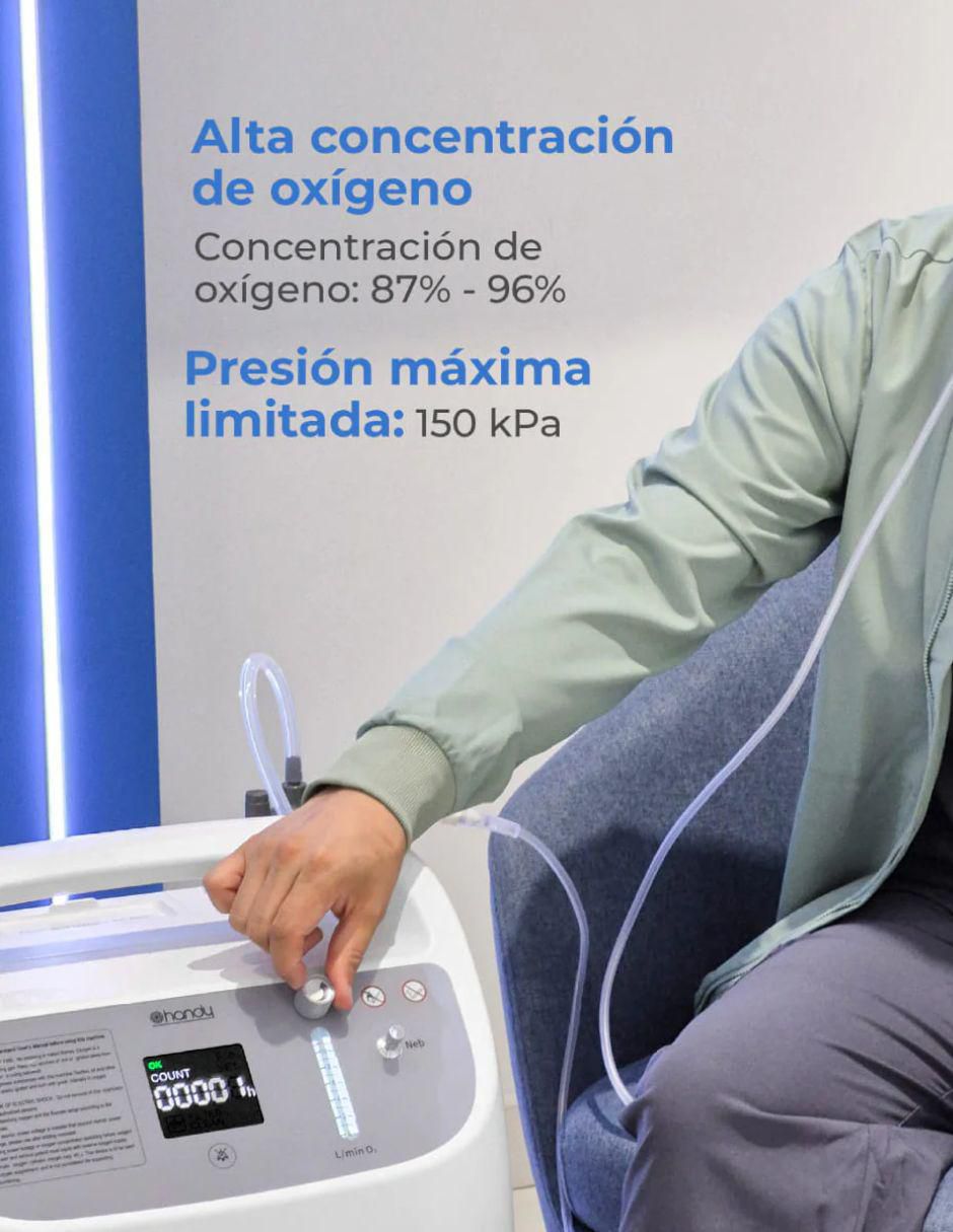 Concentrador de oxígeno Handy OLV-10F