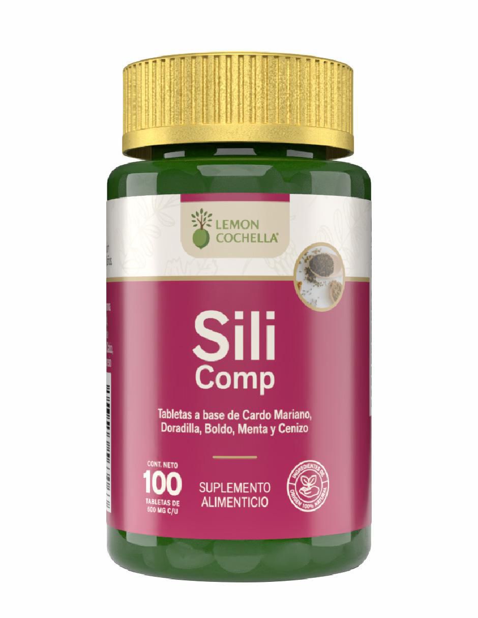 Sili comp con cardo mariano de 100 tabletas