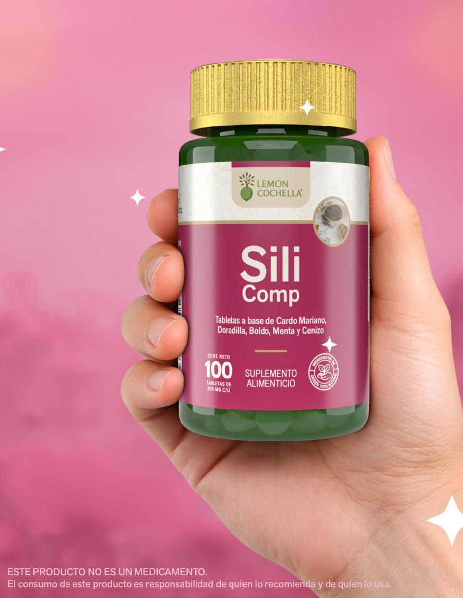 Sili comp con cardo mariano de 100 tabletas