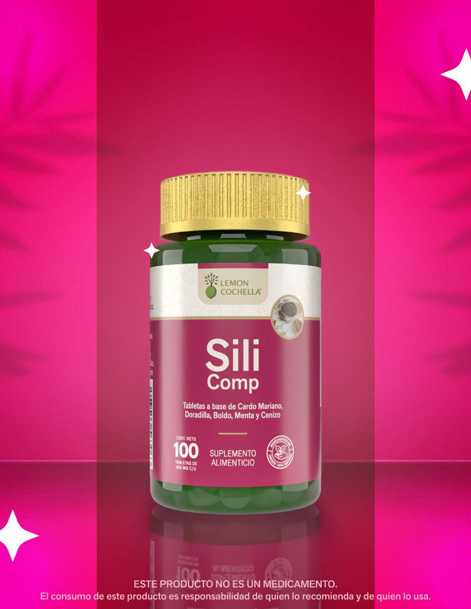 Sili comp con cardo mariano de 100 tabletas