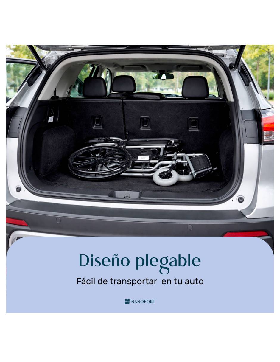 Silla de ruedas Nanofort