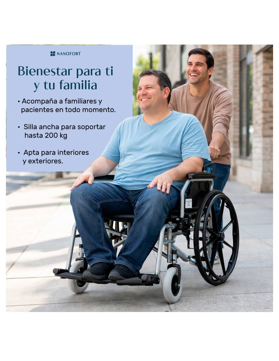 Silla de ruedas Nanofort