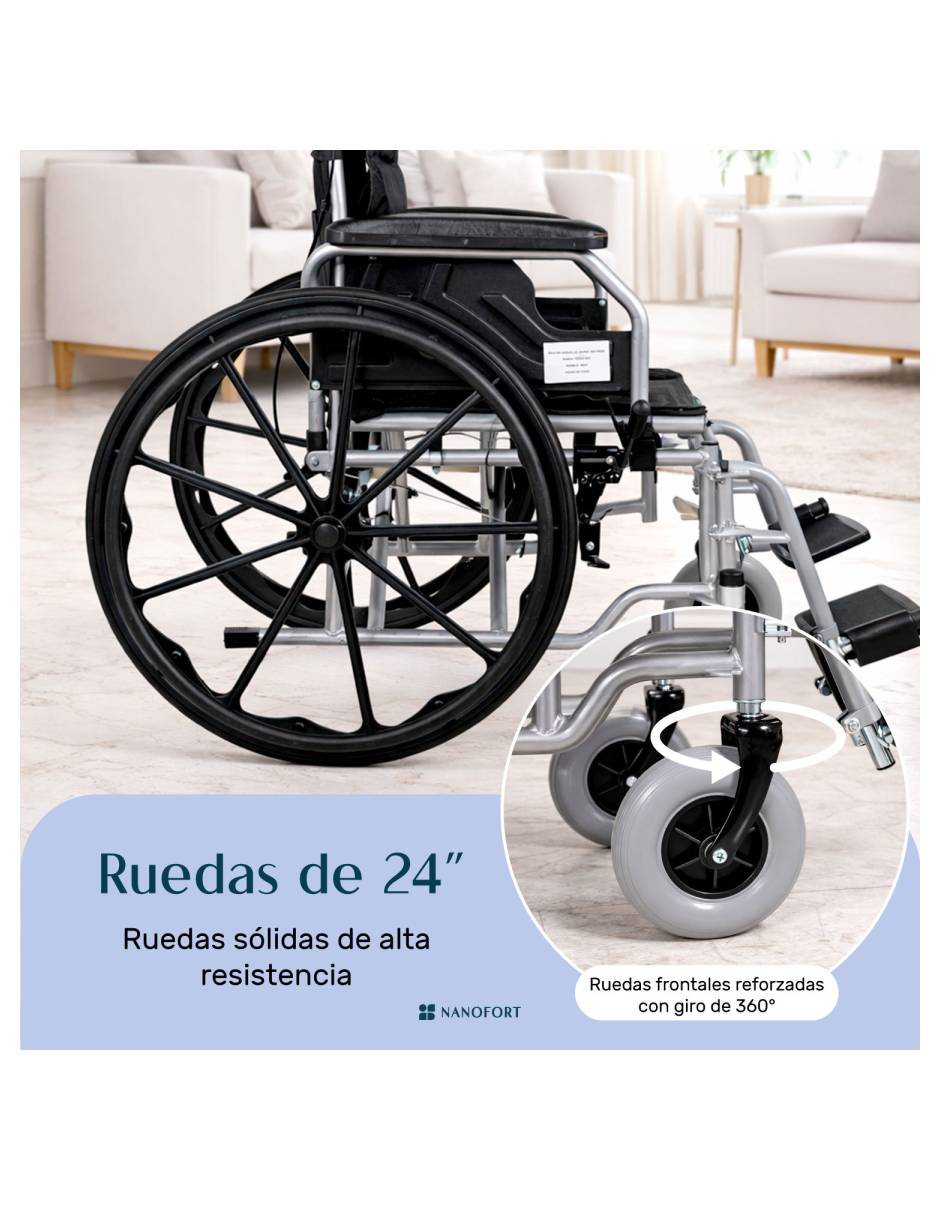 Silla de ruedas Nanofort