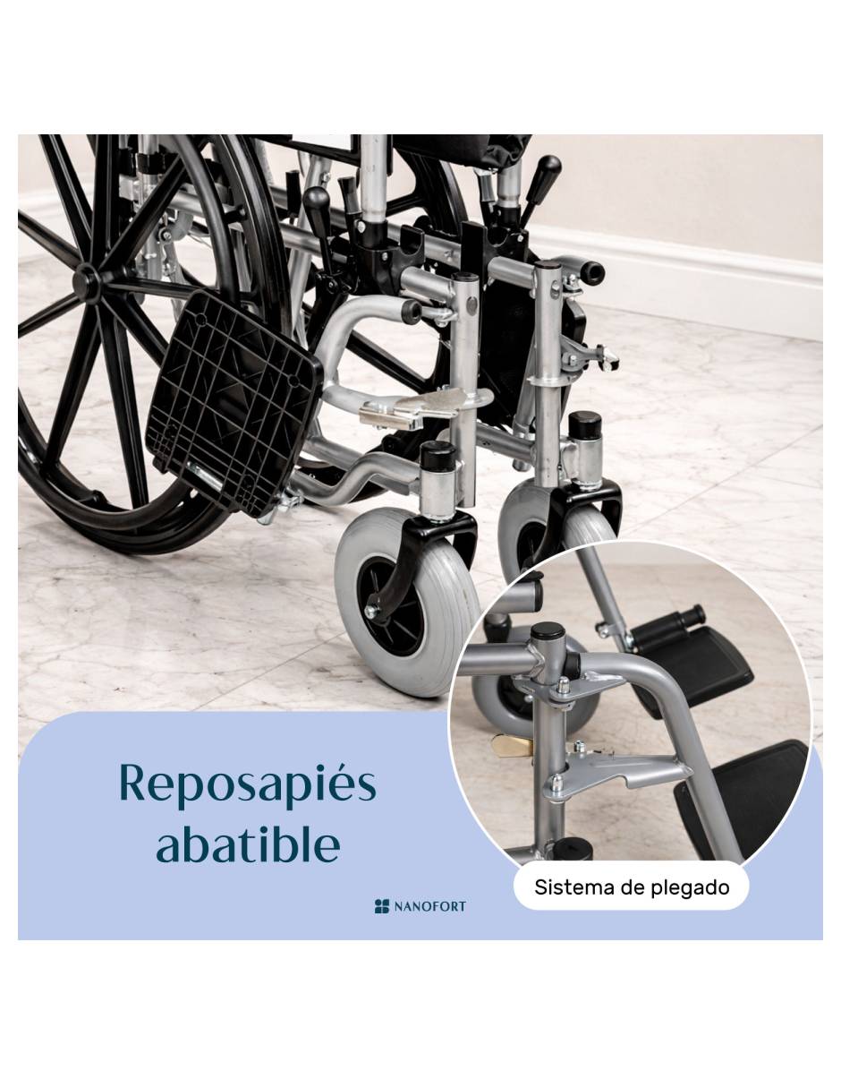 Silla de ruedas Nanofort
