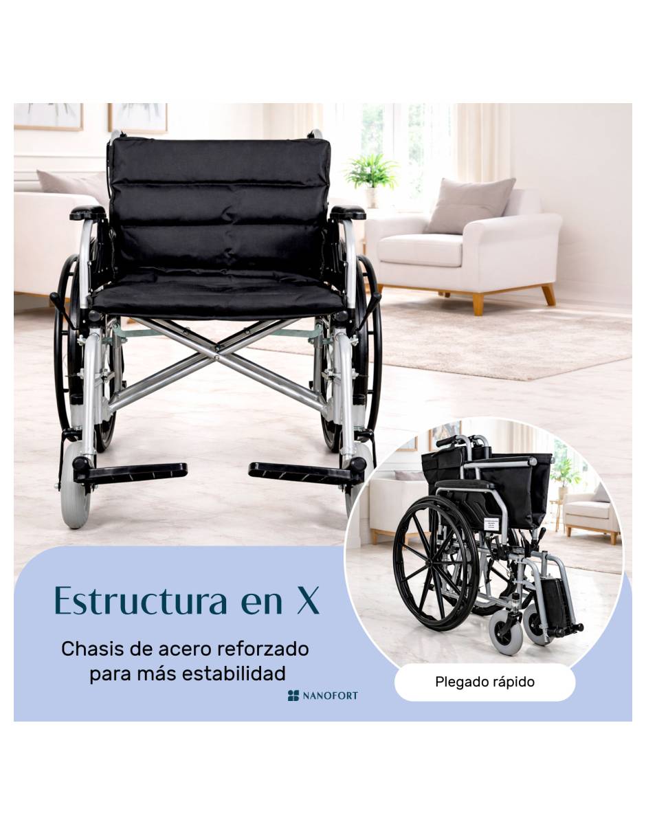 Silla de ruedas Nanofort