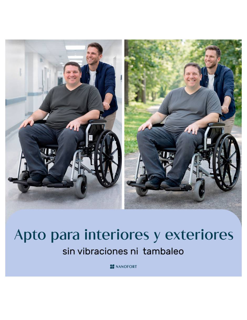 Silla de ruedas Nanofort