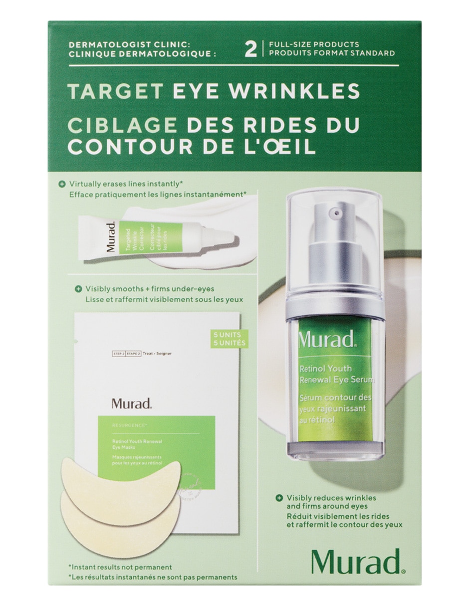 Tratamiento para contorno de ojos Target Eye Wrinkles antiedad Resurgence 2