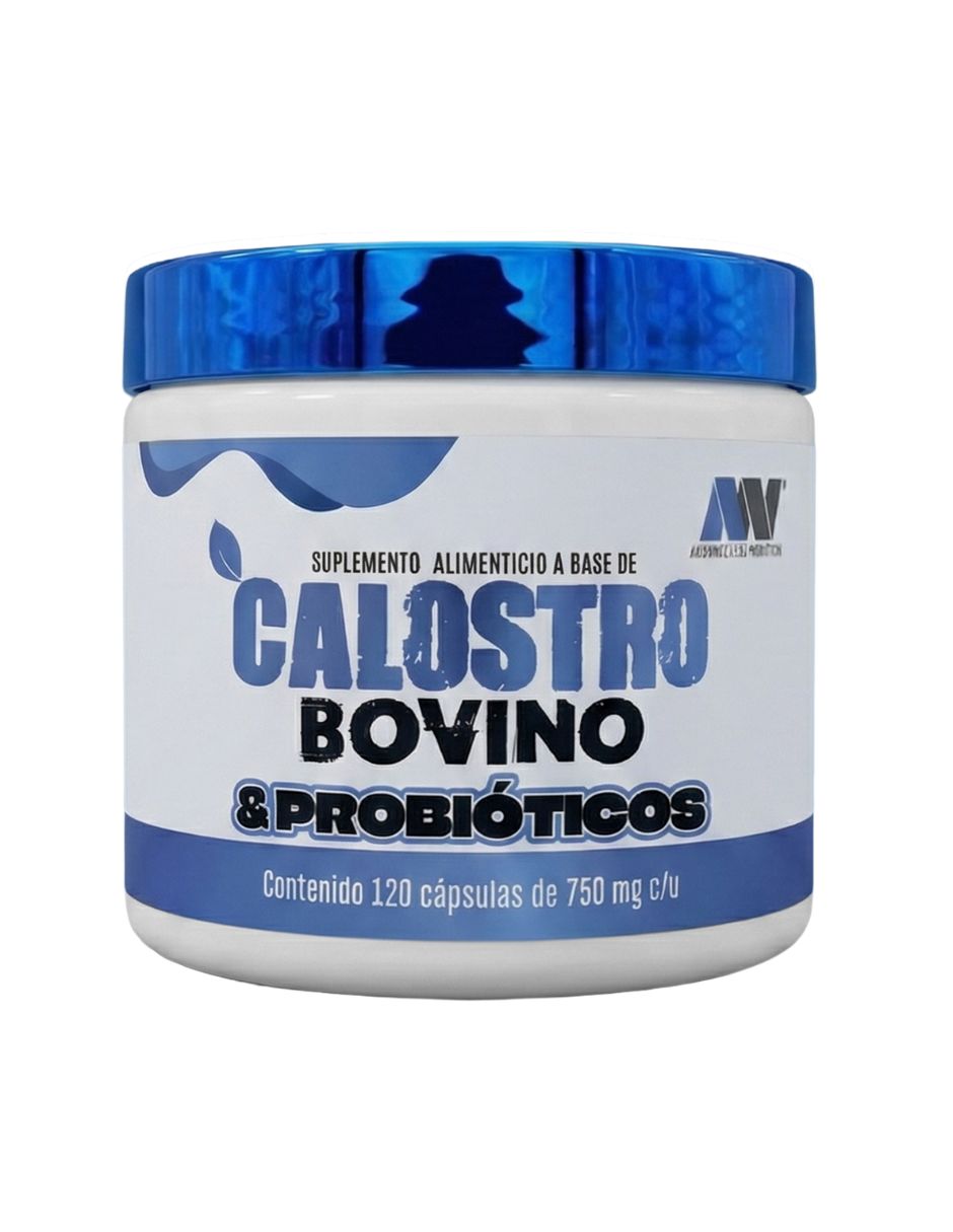 Calostro bovino & probióticos Advance Nutrition de 120 cápsulas