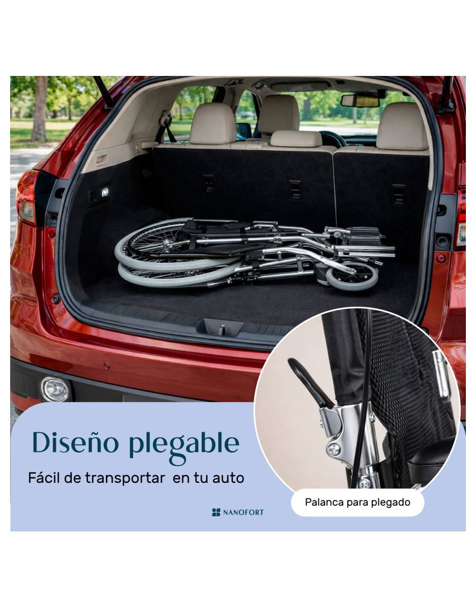 Silla de ruedas mkz-sillalum20ne 4
