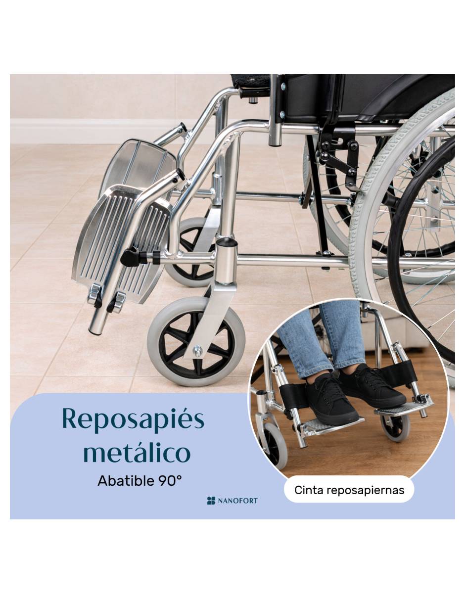 Silla de ruedas mkz-sillalum20ne 2