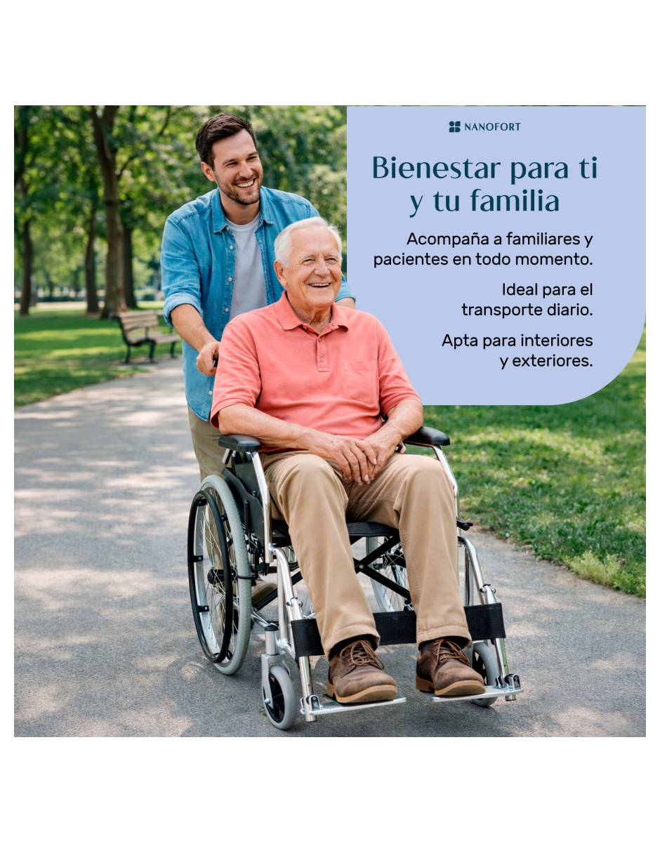 Silla de ruedas mkz-sillalum20ne 9