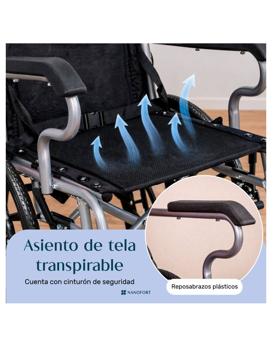 Silla de ruedas mkz-siru18poline 10