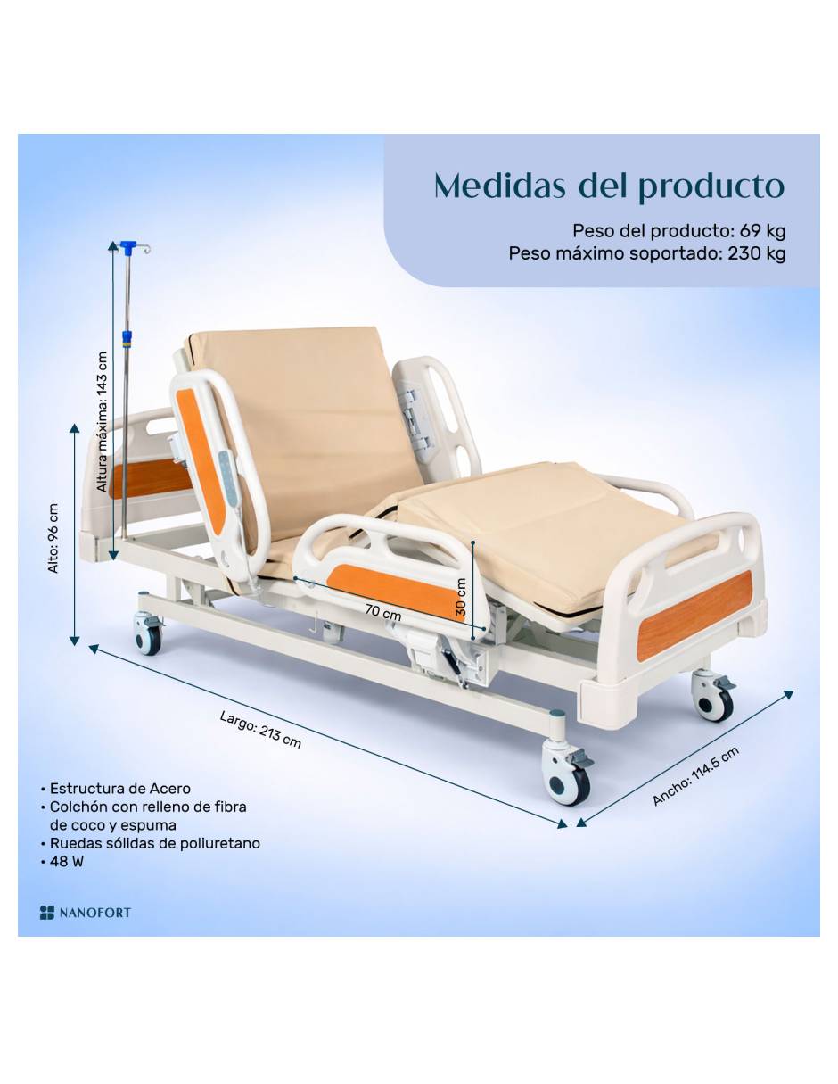 Cama de hospital 9