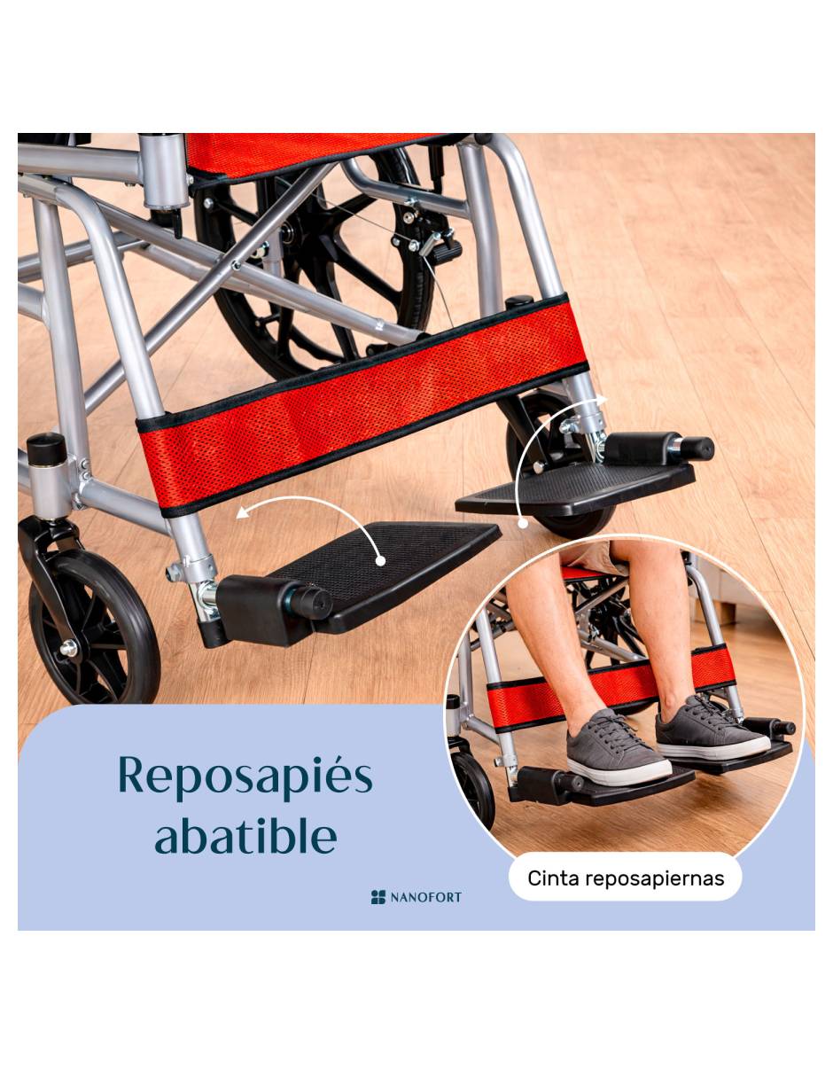Silla de ruedas mkz-siru18poliro 3