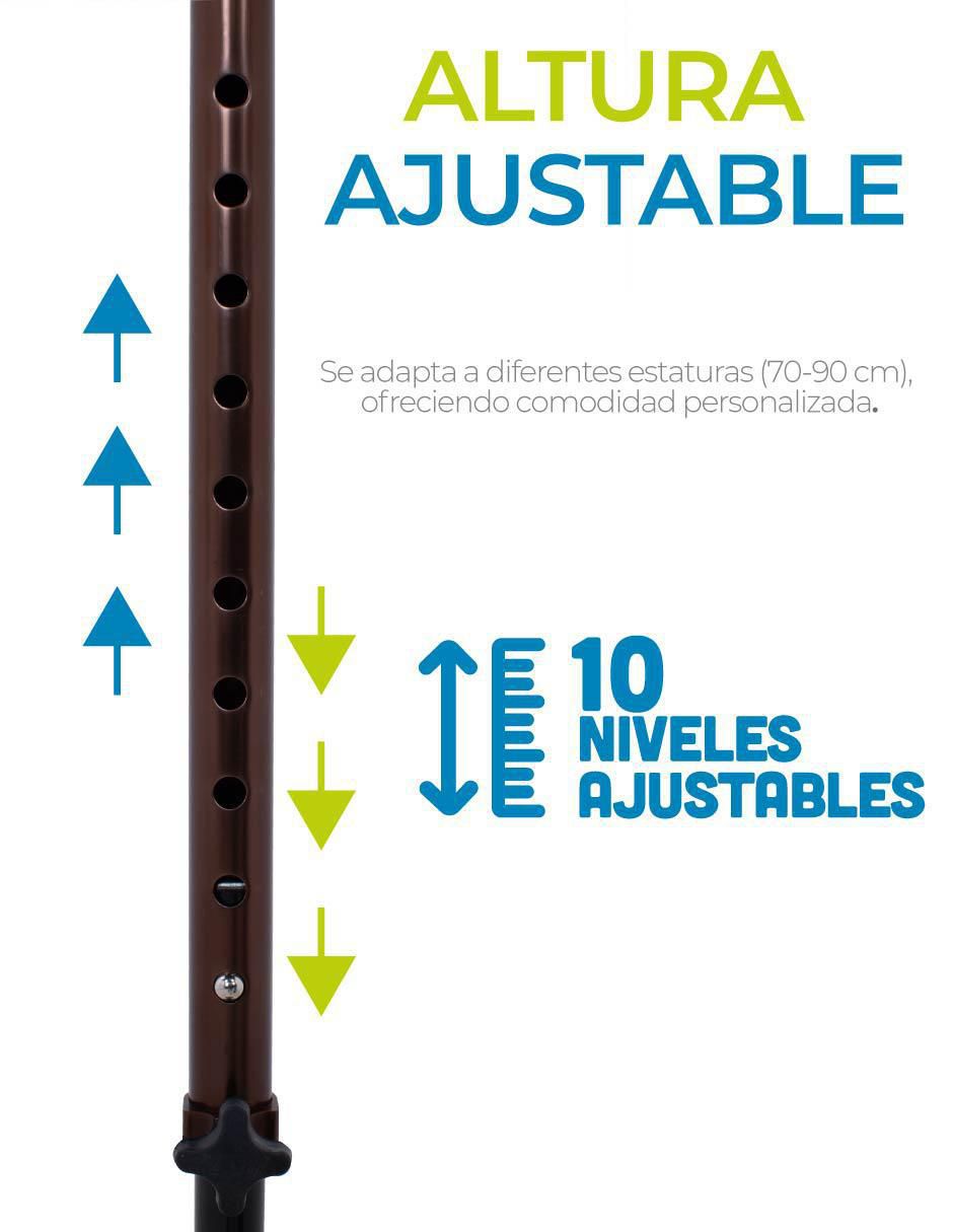 Bastón clásico de aluminio