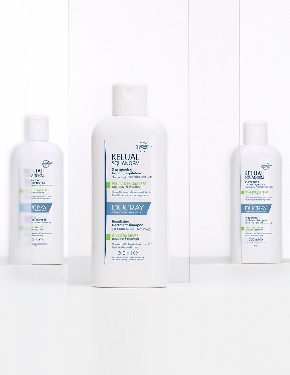 Shampoo dermatológico caspa grasa Kelual Squanorm 200 ml