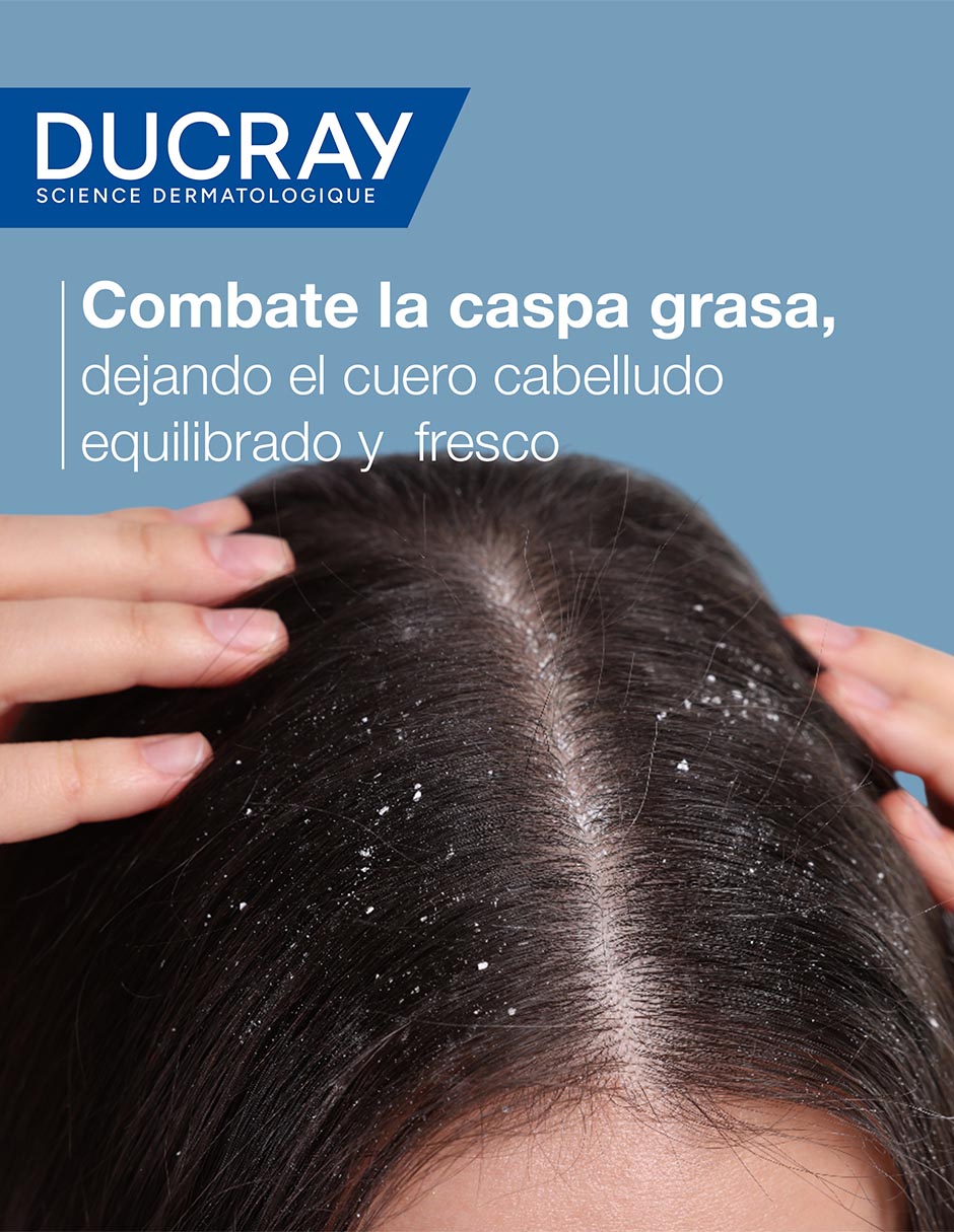 Shampoo dermatológico caspa grasa Kelual Squanorm 200 ml