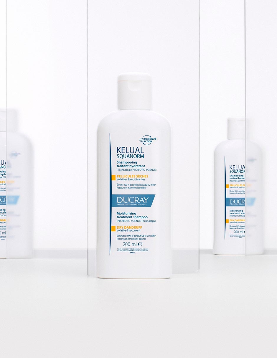 Shampoo dermatológico caspa seca Kelual Squanorm 200 ml 2