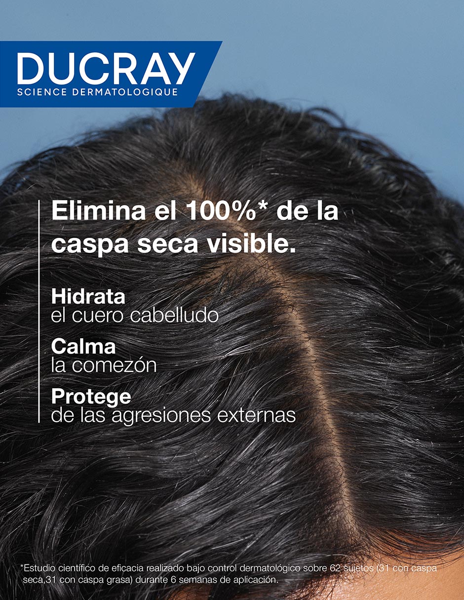 Shampoo dermatológico caspa seca Kelual Squanorm 200 ml 3