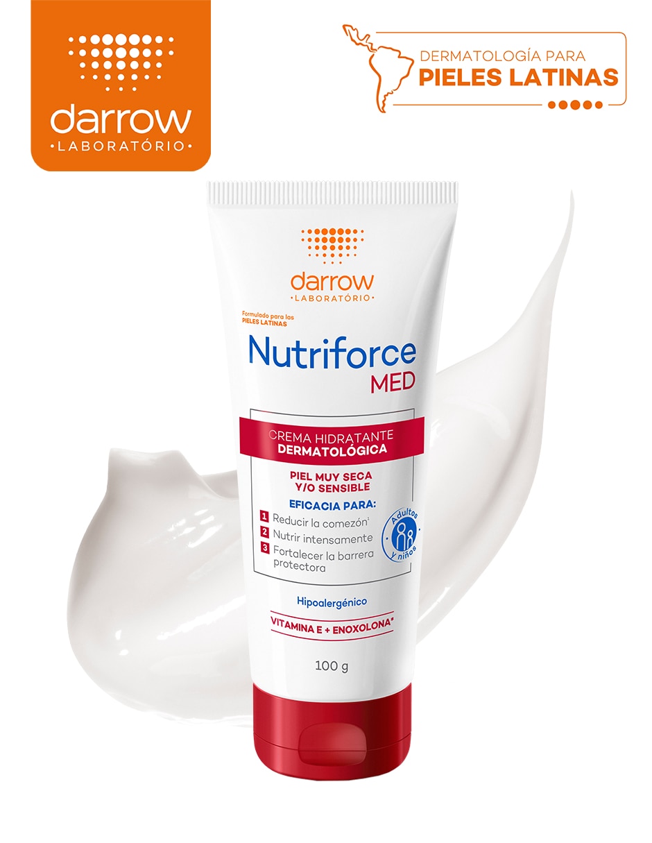 Crema para cuerpo recomendada para calmar la piel de día Nutriforce para piel seca 2