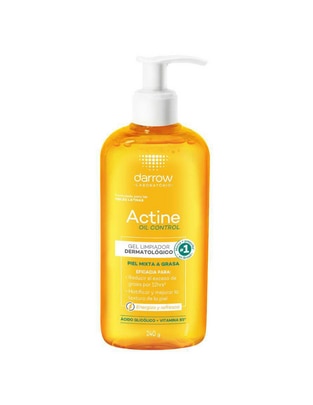 Limpiador facial Actine oil control para acné 1