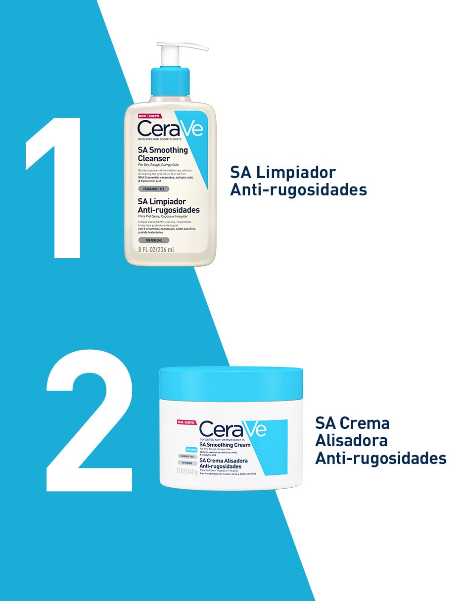 Limpiador corporal SA Limpiador Anti-rugosidades 236 ml Cerave para exfoliar 6
